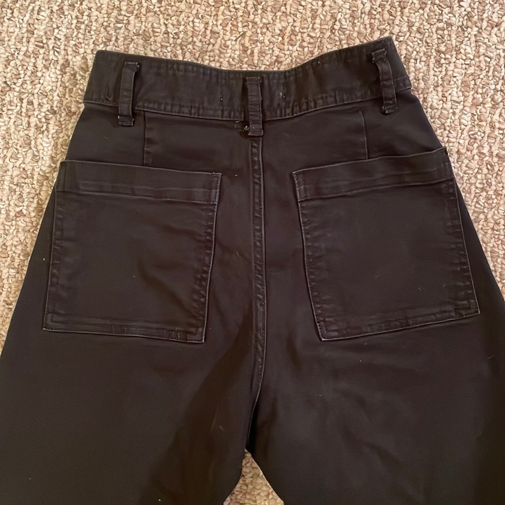 Women’s Zara Zw Marine Straight High Rise Jeans